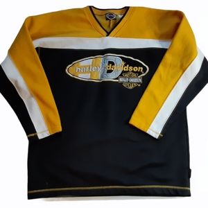 Harley-Davidson Men's Hockey Jersey Sweater Top